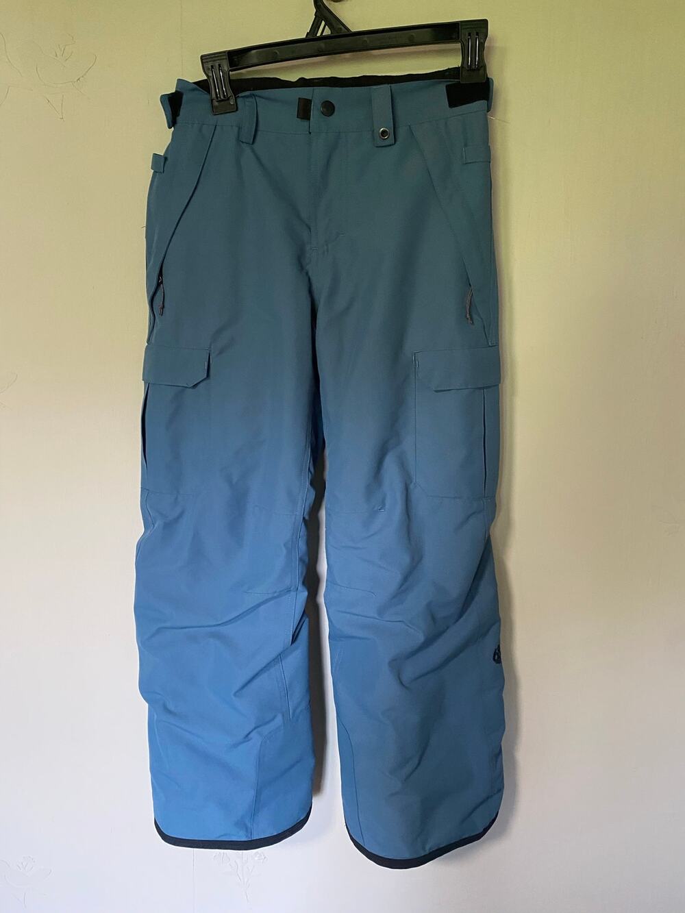 686 All Terrain Insulated Snow Ski Snowboard Pant Medium Blue Gray